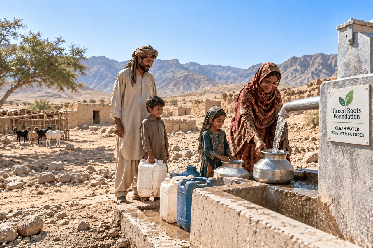 water well in balochistan