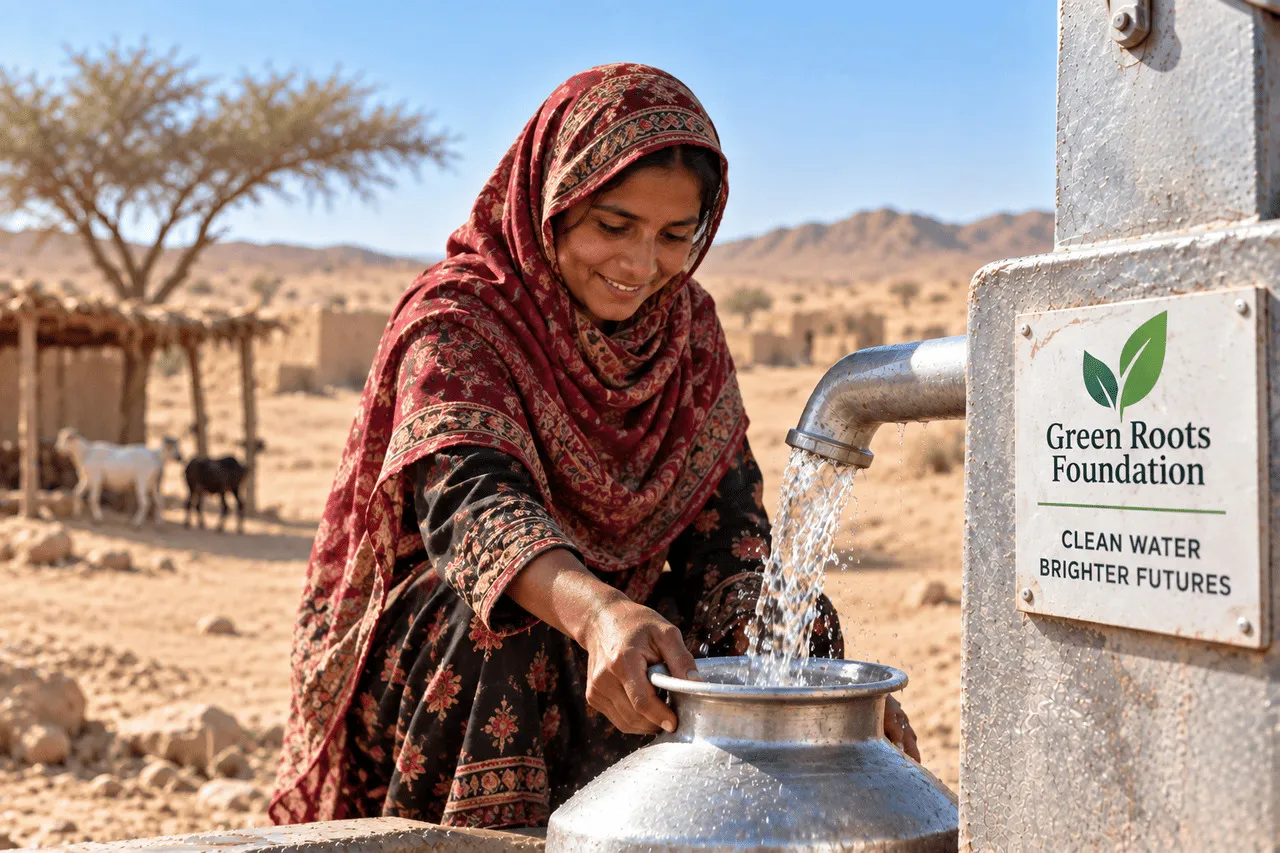 water well in desert