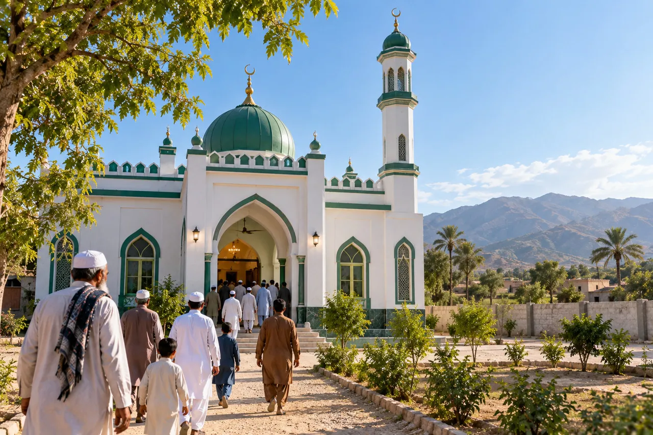 build a masjid in pakistan